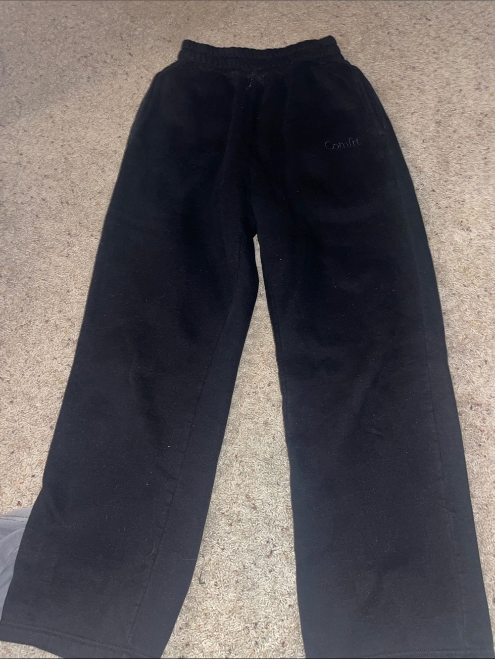 Black Sweat Pants- Comfrt